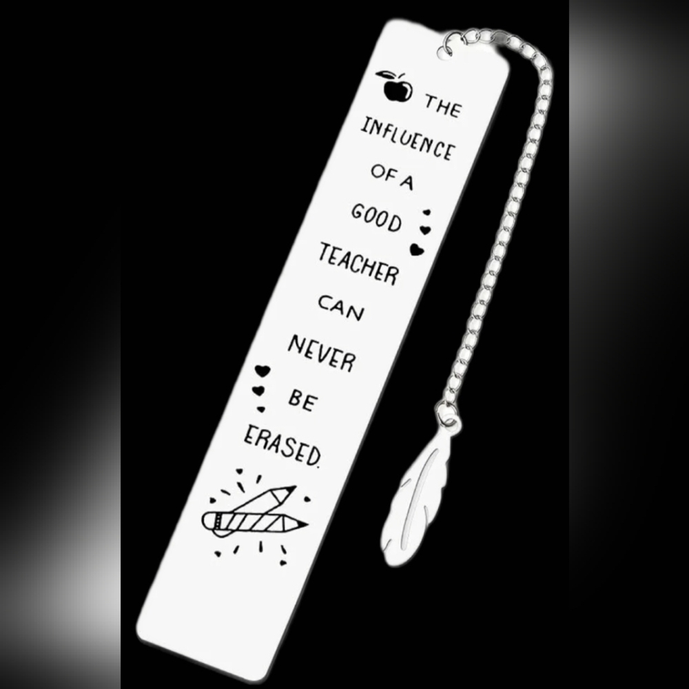 #05045 TEACHER ENGRAVED APPRECIATION BOOKMARK